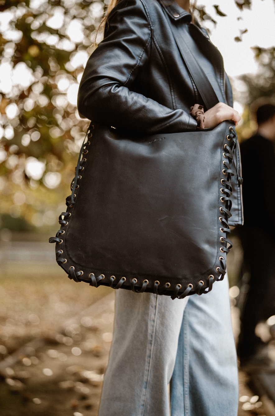 Cartera Zarga Negra
