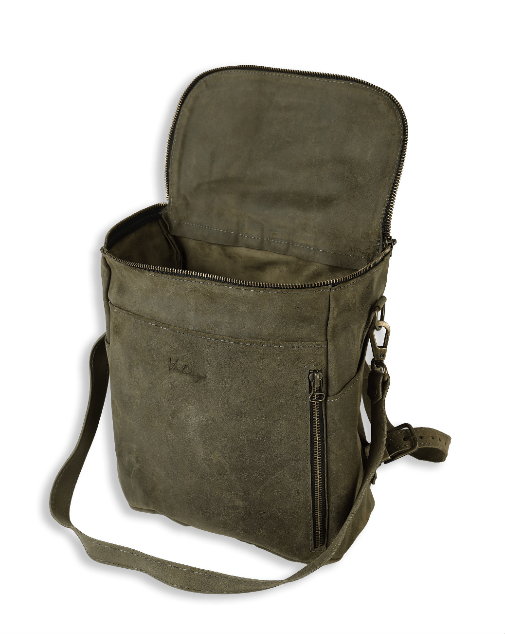 Mochila Alforja Chica Musgo - Valiz
