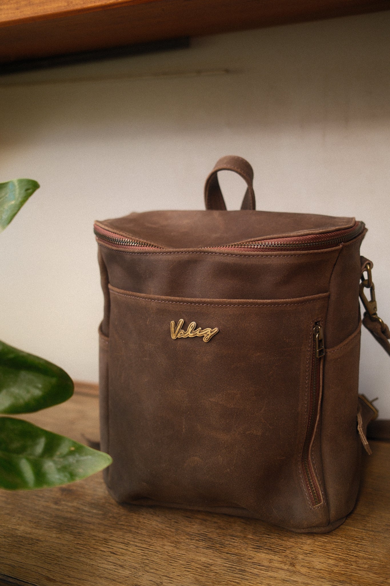 PREVENTA Mochila Alforja Chica TABACO Valiz