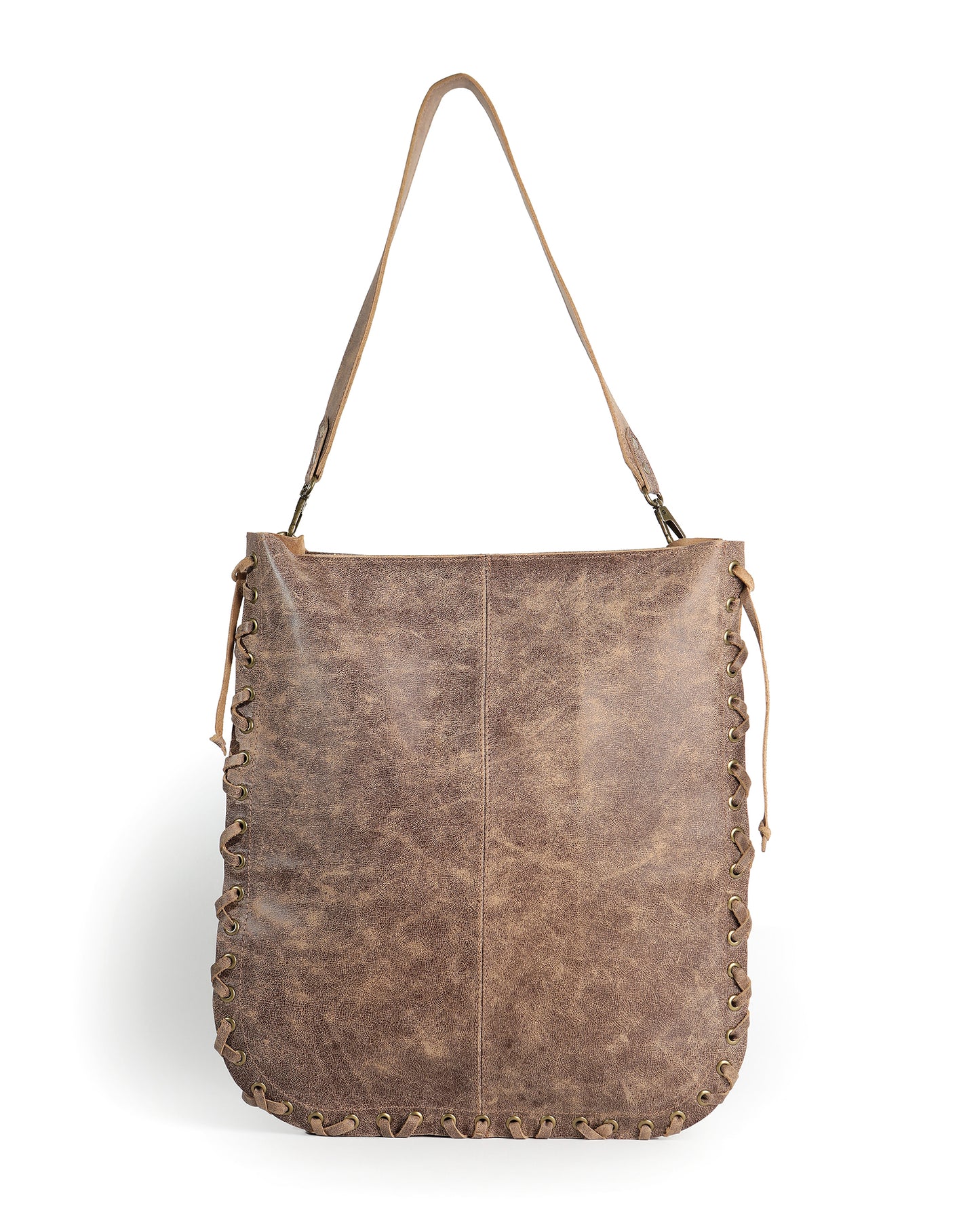 Cartera Zarga Café Gastado