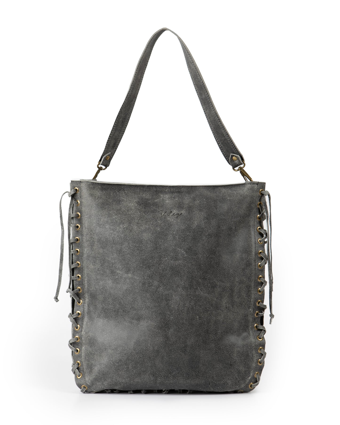 Cartera Zarga Negro Gastado Valiz