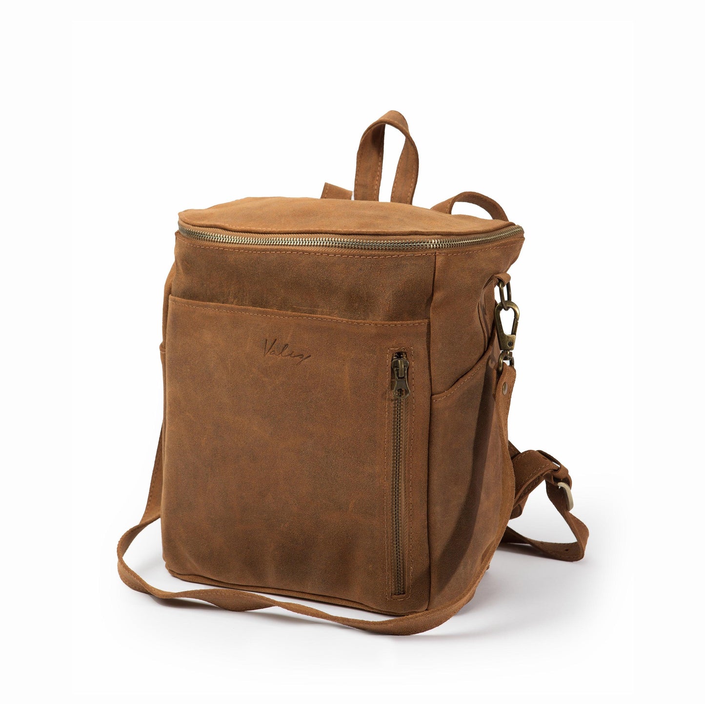 Mochila Alforja Chica Camel - Valiz
