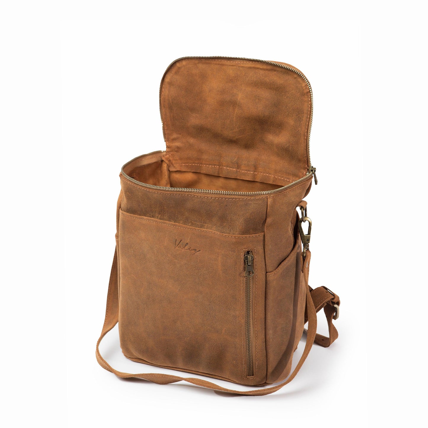 Mochila Alforja Chica Camel - Valiz