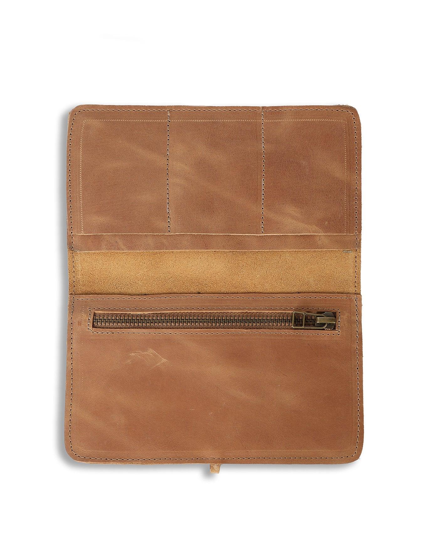 Billetera Grande Caramelo - Valiz