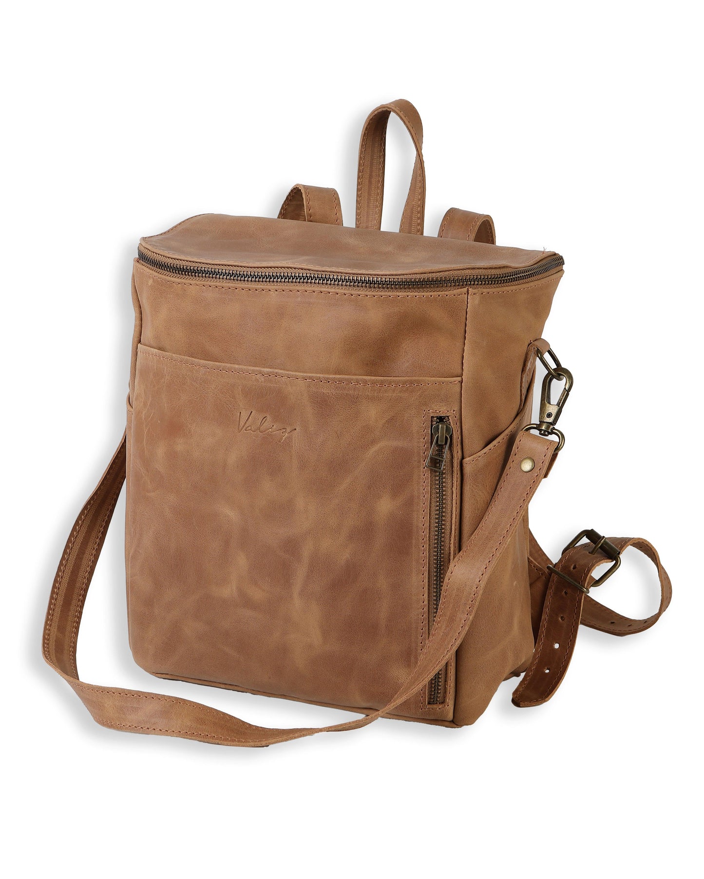 Mochila Alforja Chica Caramelo - Valiz
