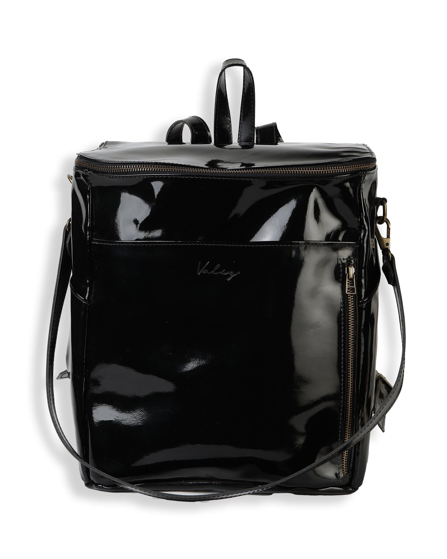 Mochila Alforja Grande Charol - Valiz