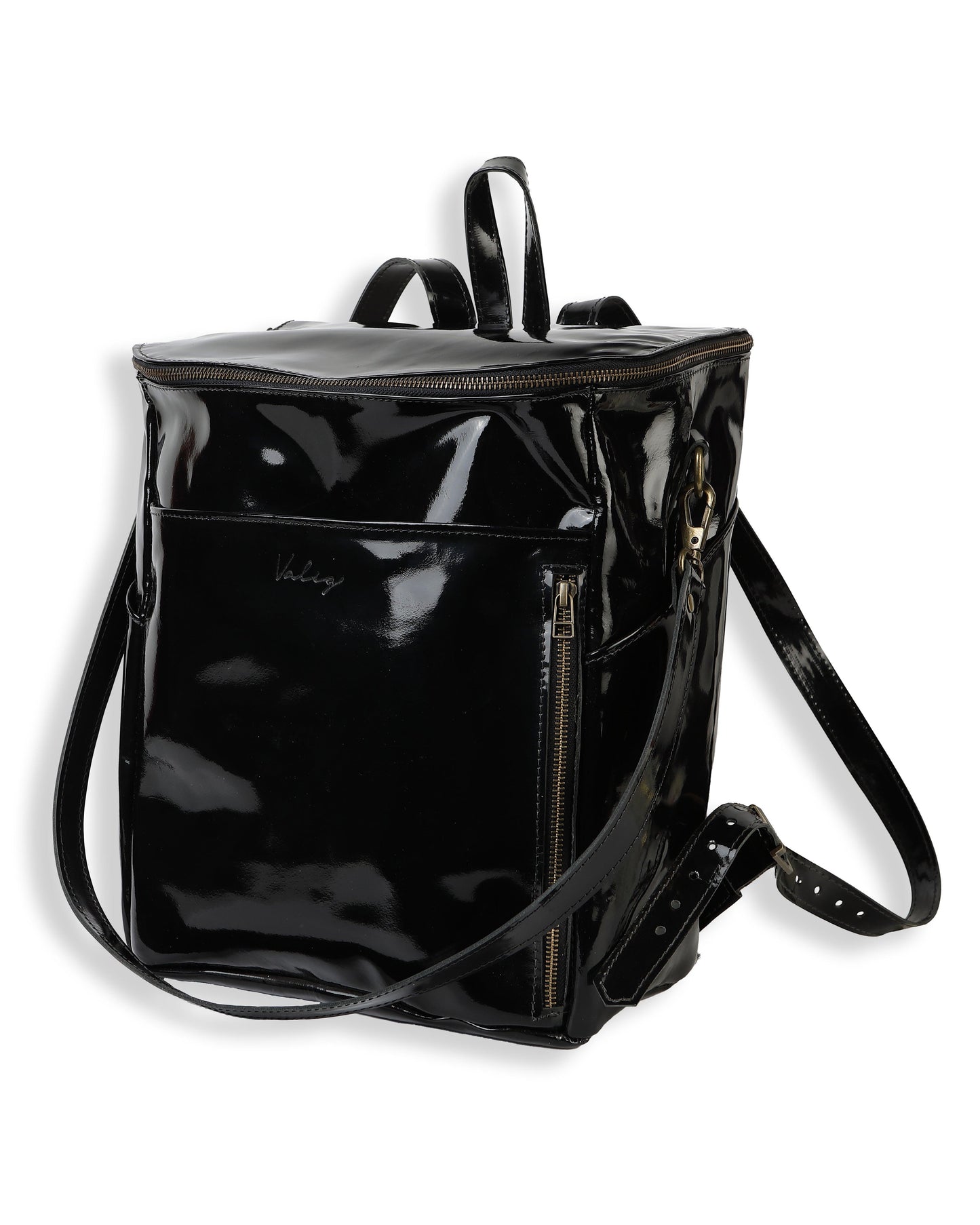 Mochila Alforja Grande Charol - Valiz