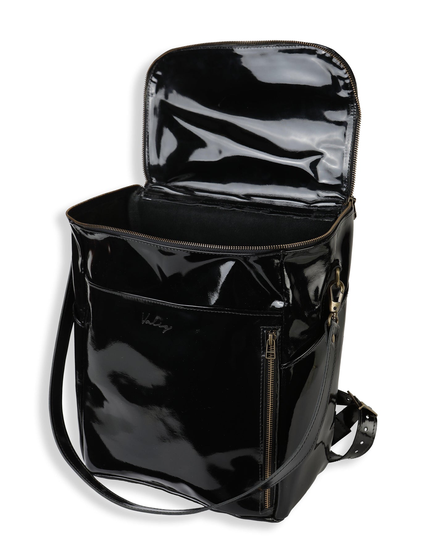 Mochila Alforja Grande Charol - Valiz