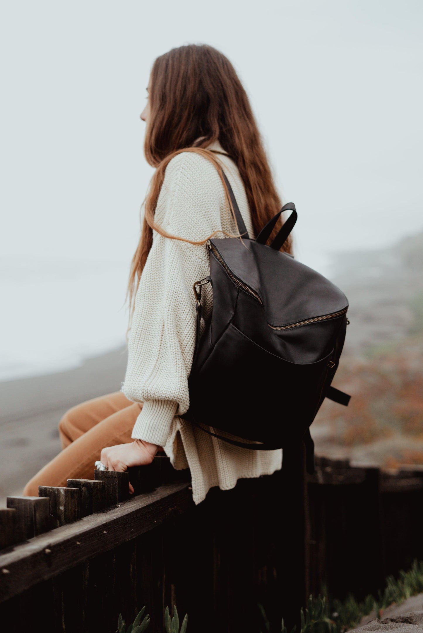 Mochila Alforja Grande Negra - Valiz