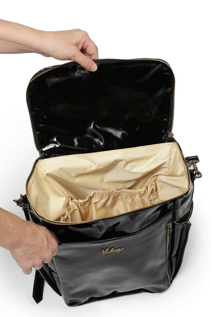 Mochila Alforja Mamá Charol Valiz
