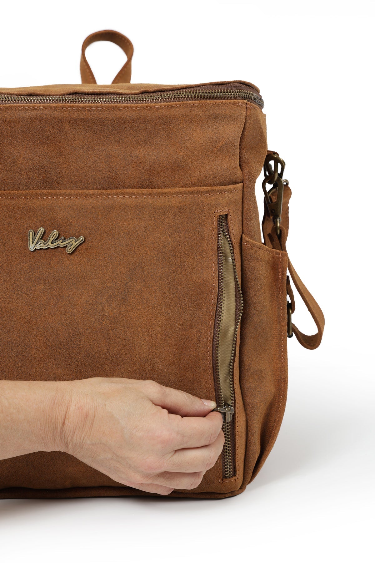 Mochila Alforja Mamá Camel Valiz