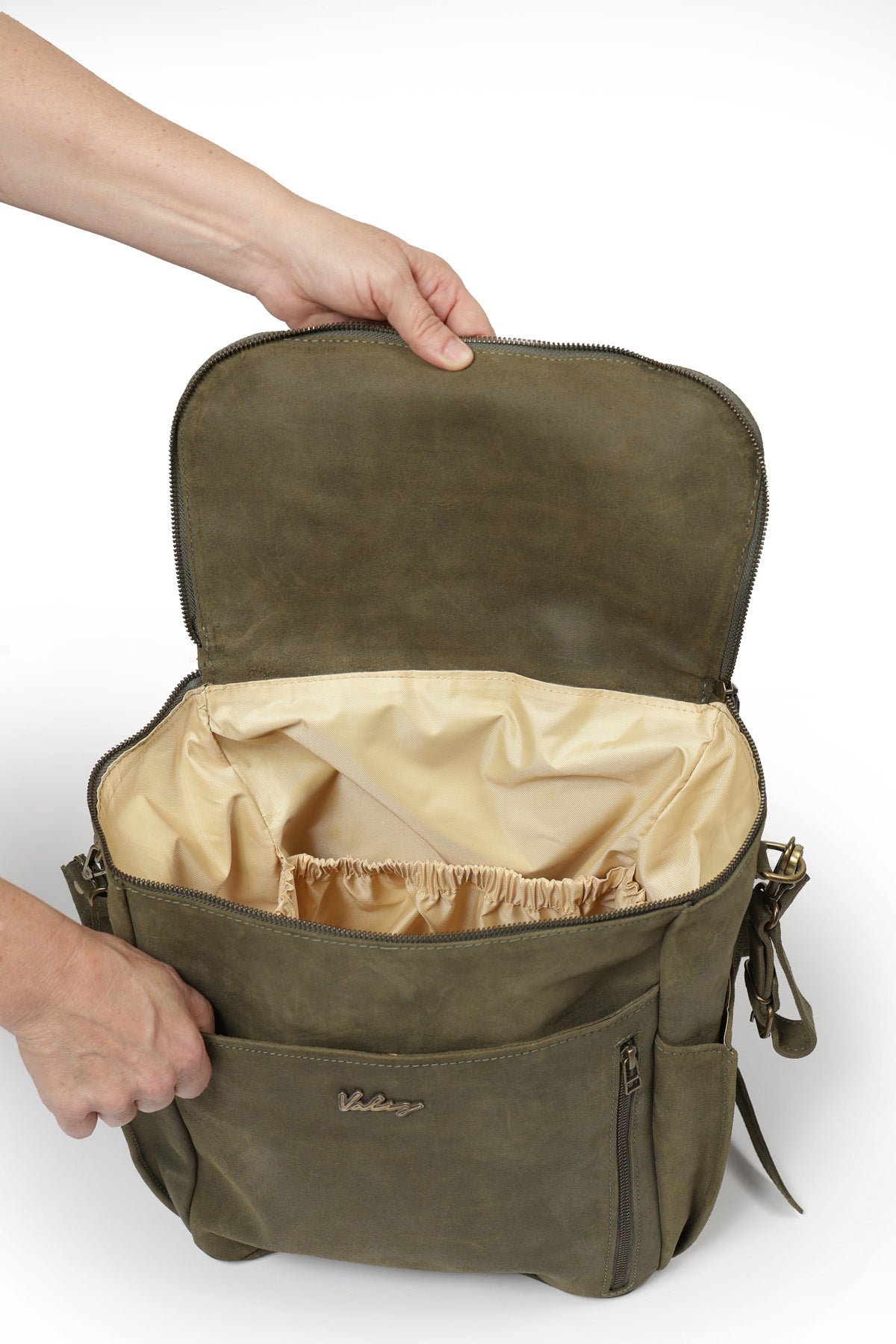 Mochila Alforja Mamá Musgo Valiz