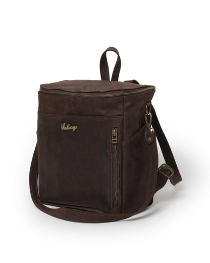 Mochila Alforja Chica Mocha Mousse Valiz