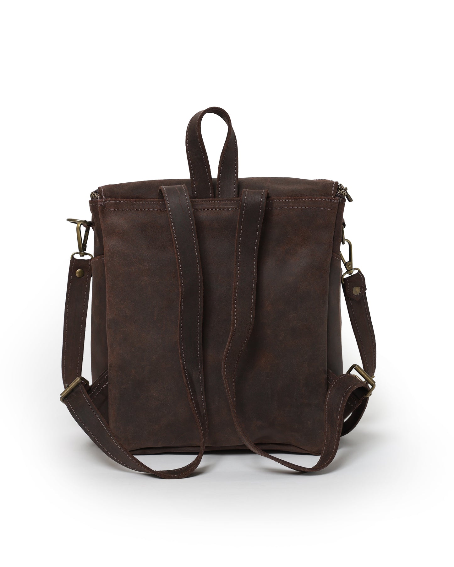 Mochila Alforja Chica Mocha Mousse Valiz