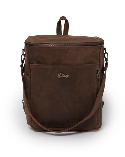 Mochila Alforja Grande Mocha Mousse Valiz