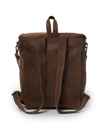 Mochila Alforja Grande Mocha Mousse Valiz