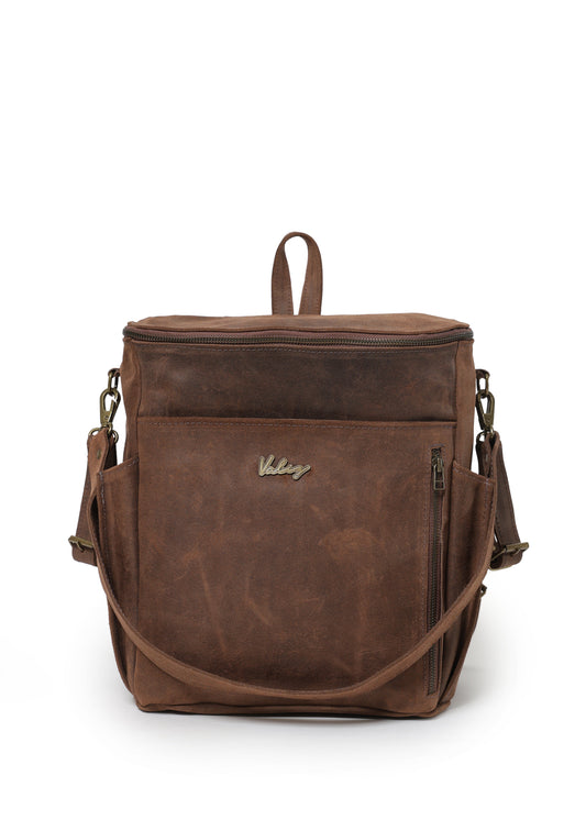 Mochila Alforja Mamá Mocha Mousse Valiz