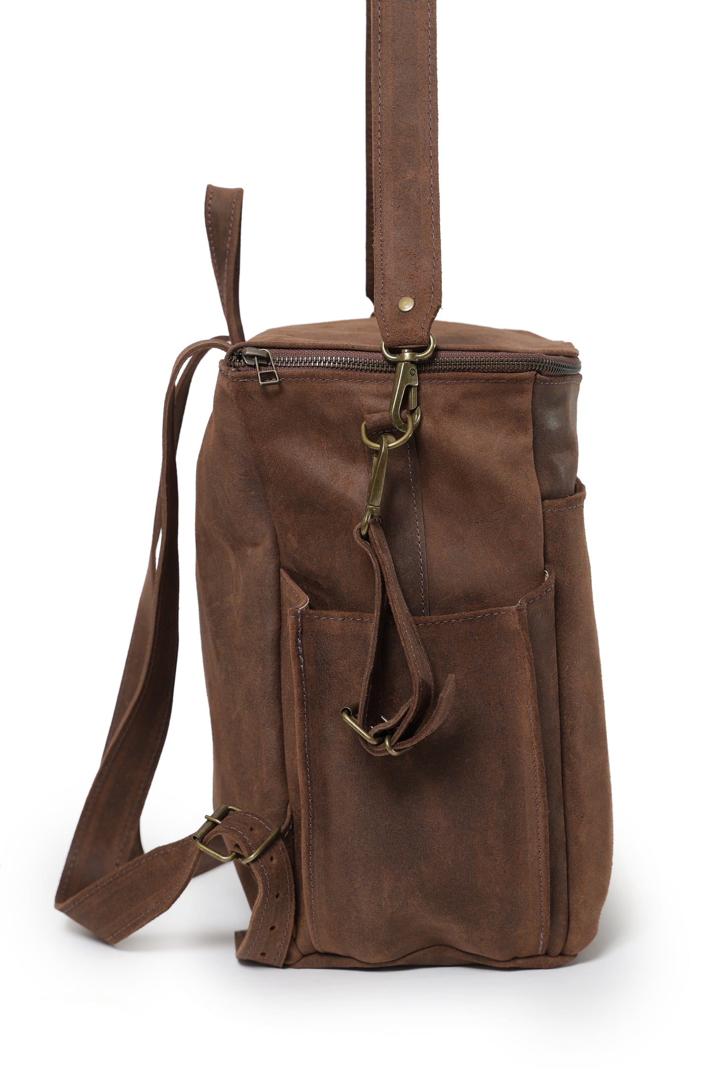Mochila Alforja Mamá Mocha Mousse Valiz