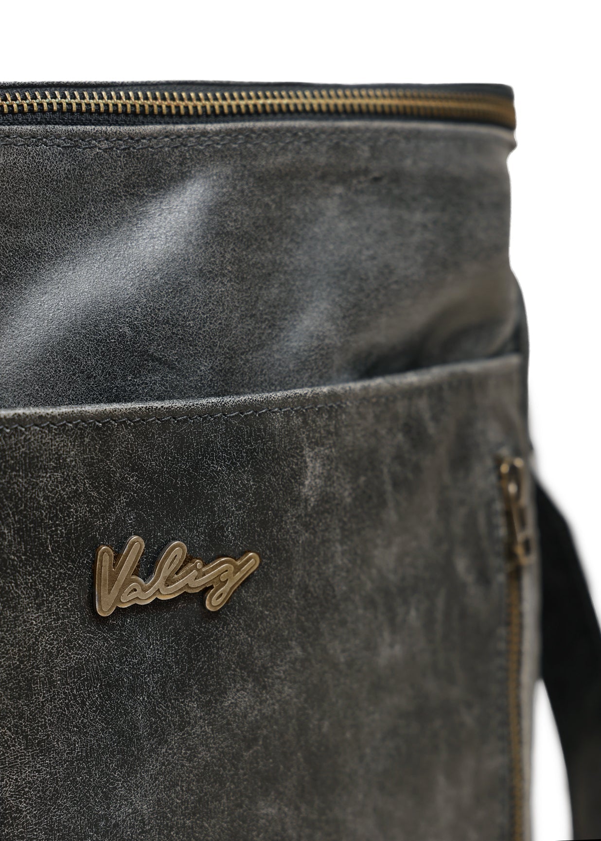 Mochila Alforja Mamá Negro Gastado Valiz