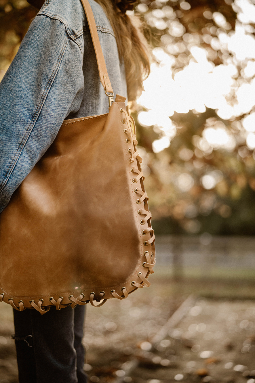 Cartera Zarga Caramelo