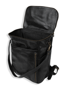Mochila Alforja Serpiente Negra