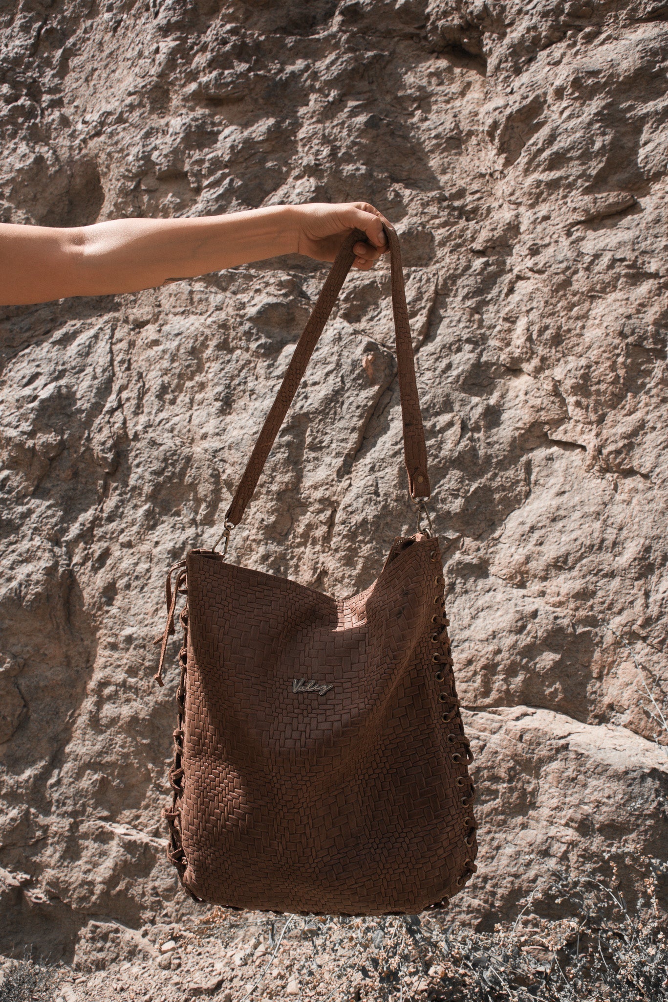 Cartera Zarga TRIGO Chocolate Valiz
