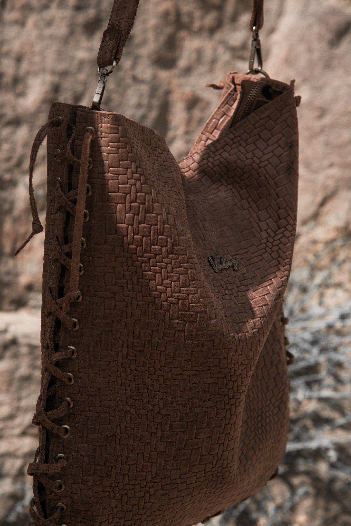Cartera Zarga TRIGO Chocolate Valiz