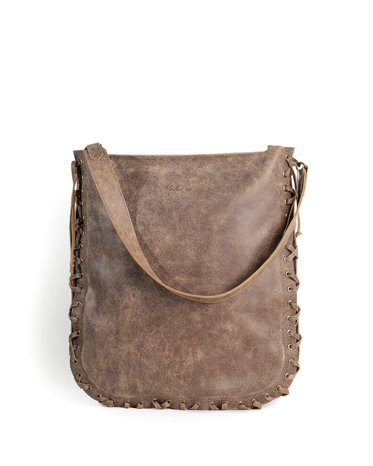 Cartera Zarga Café Gastado