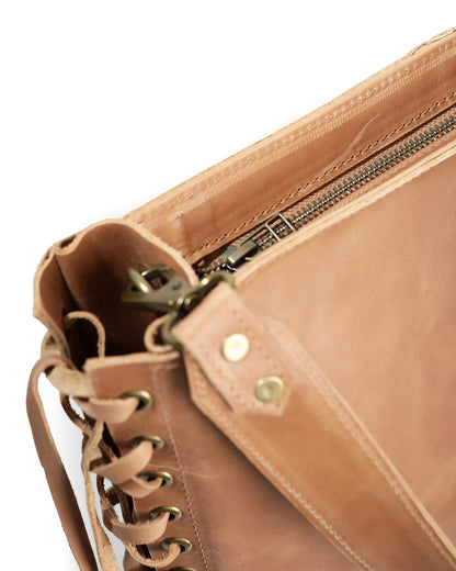 Cartera Zarga Caramelo