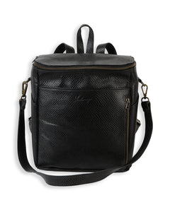 Mochila Alforja Chica Serpiente Negra