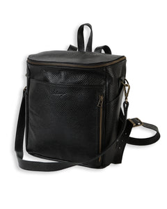 Mochila Alforja Chica Serpiente Negra