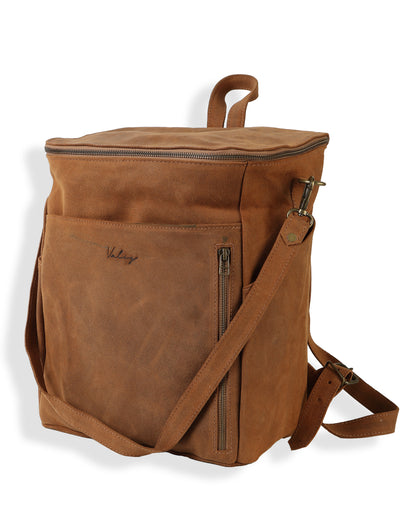 Mochila Alforja Grande Camel Valiz