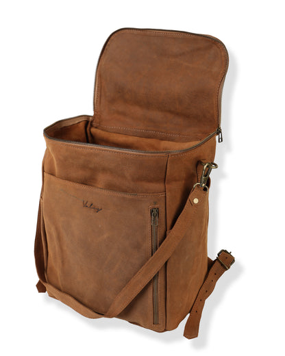 Mochila Alforja Grande Camel Valiz