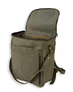 Mochila Alforja Musgo