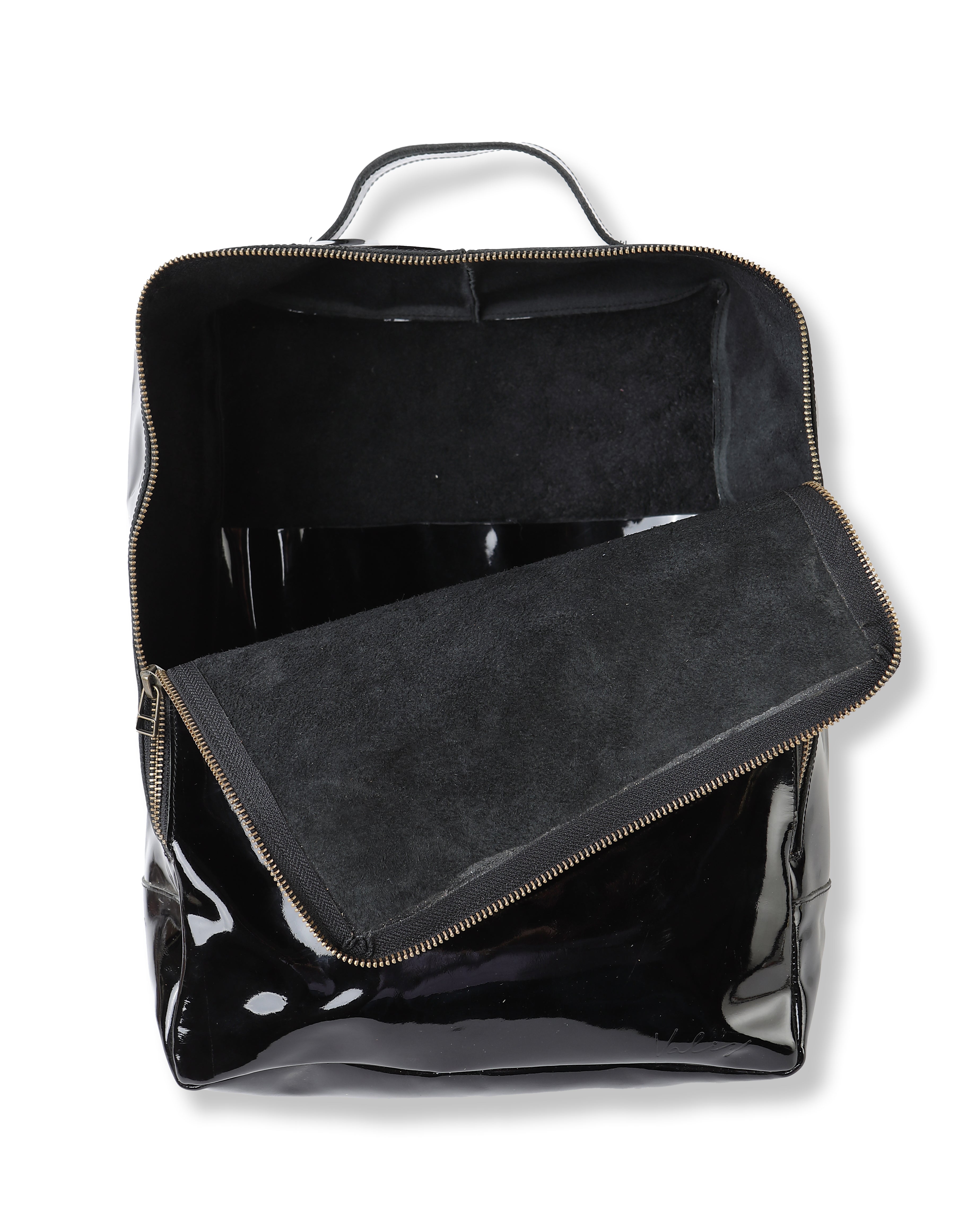 Mochila Grande Charol