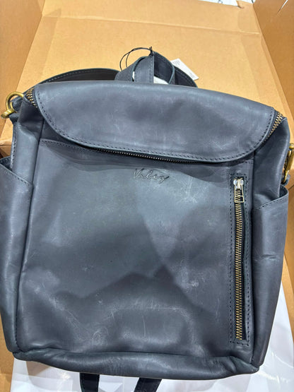 Mochila Alforja Chica Negra Reciclada Valiz