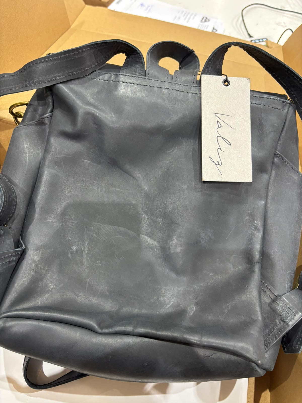 Mochila Alforja Chica Negra Reciclada Valiz