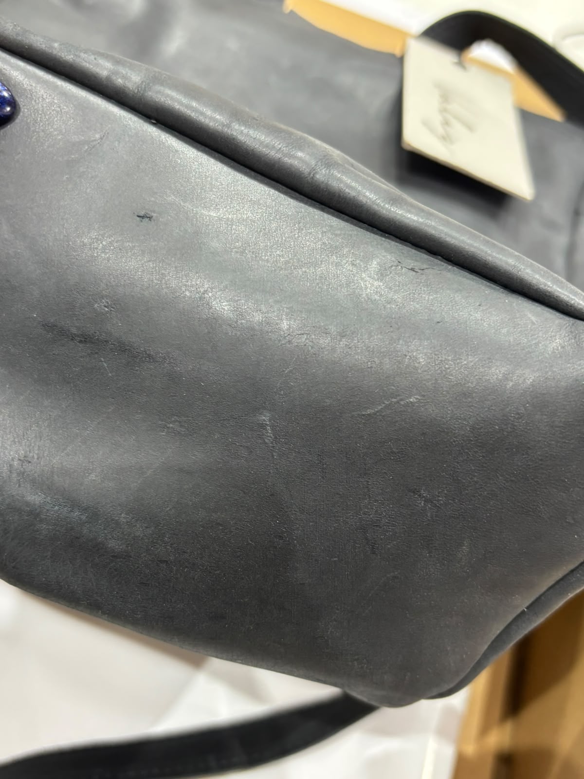 Mochila Alforja Chica Negra Reciclada Valiz