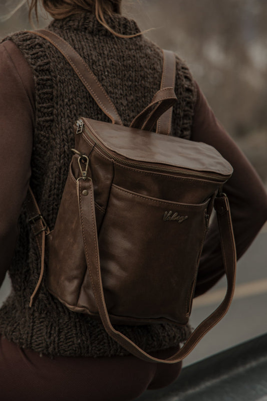 Mochila Alforja Chica Avellana Valiz