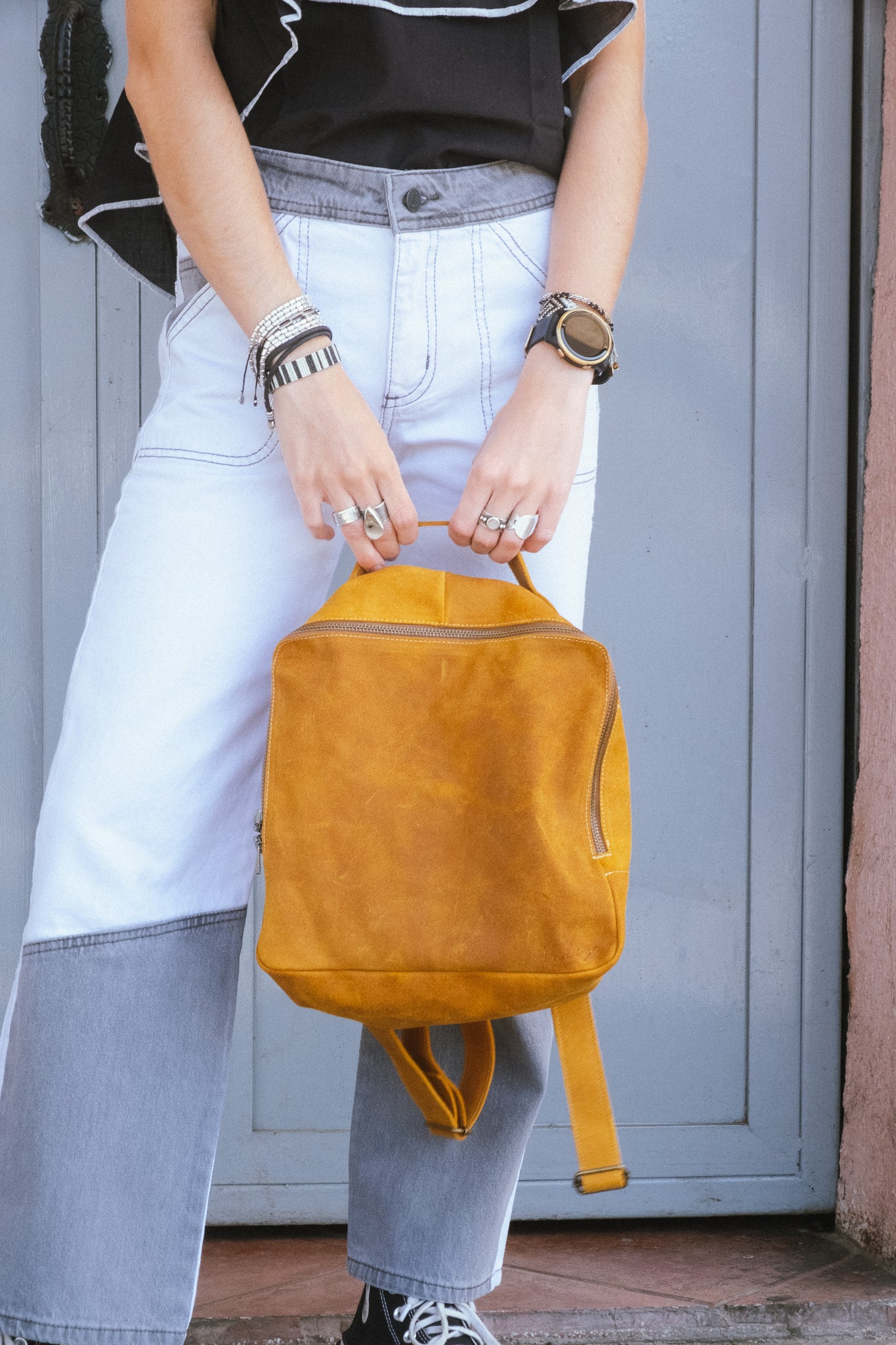 Mochila Chica Amarillo