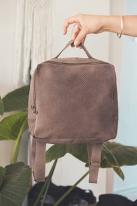 Mochila Chica Serpiente Gris
