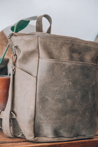 Mochila Alforja Musgo
