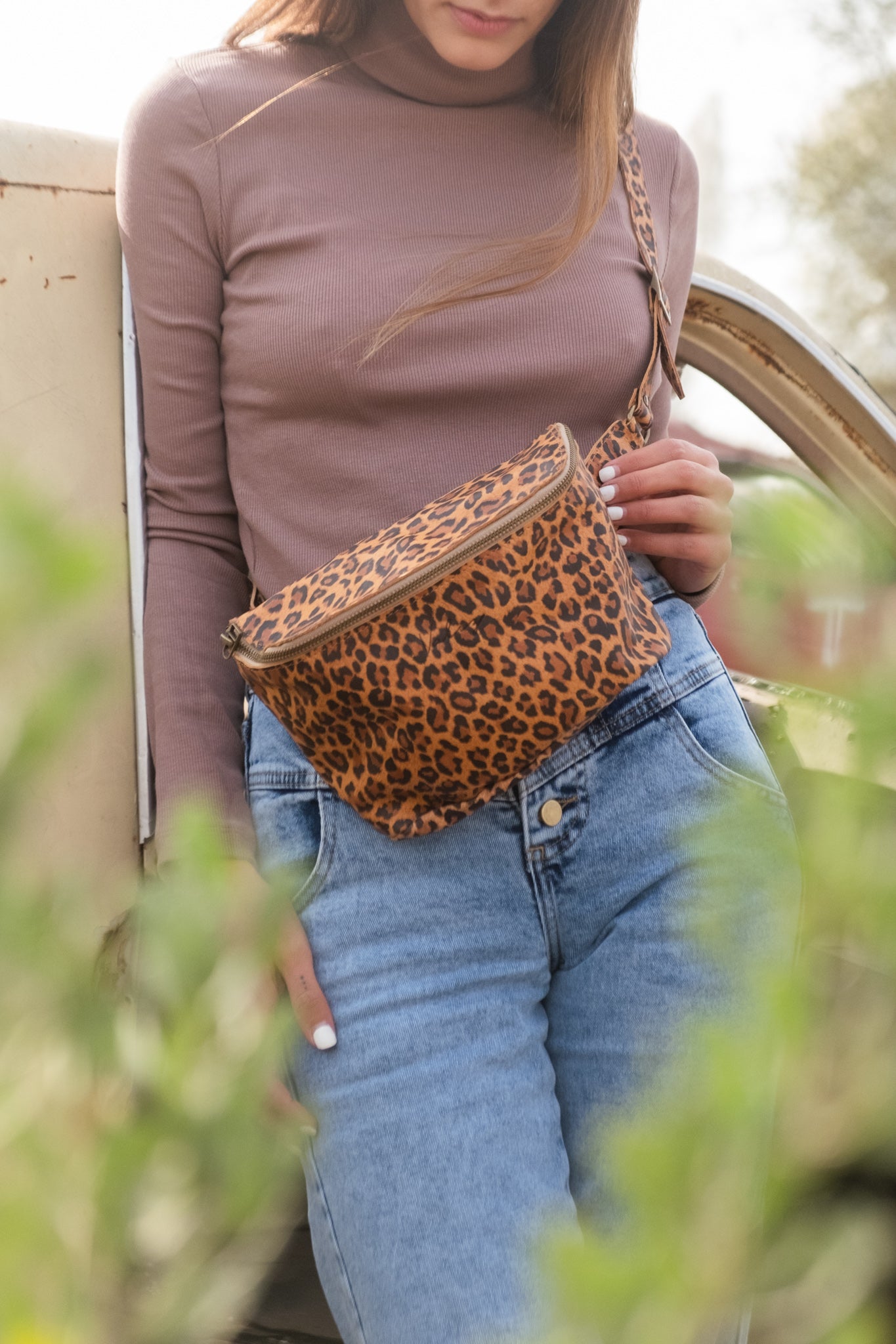 Banano Midi Print Miel