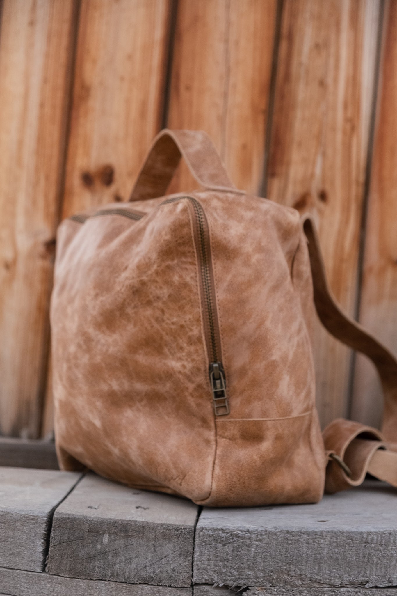 Mochila Chica Caramelo Valiz