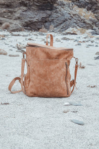 Mochila Alforja Caramelo