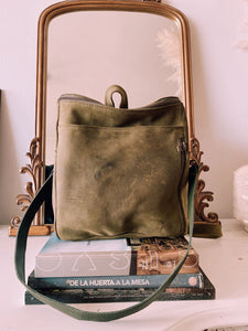 Mochila Alforja Chica Musgo