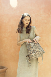 Mochila Alforja Chica Print Blanco