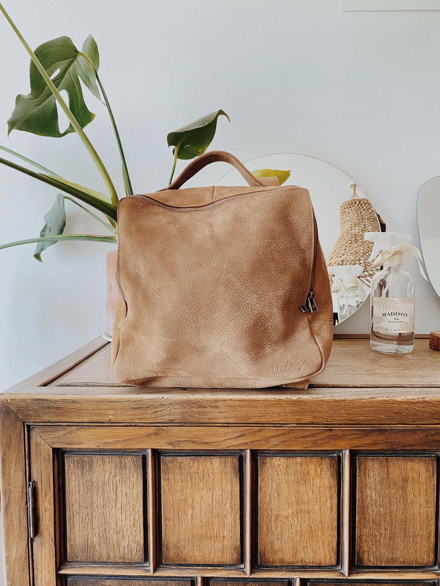 Mochila Chica Camel Valiz