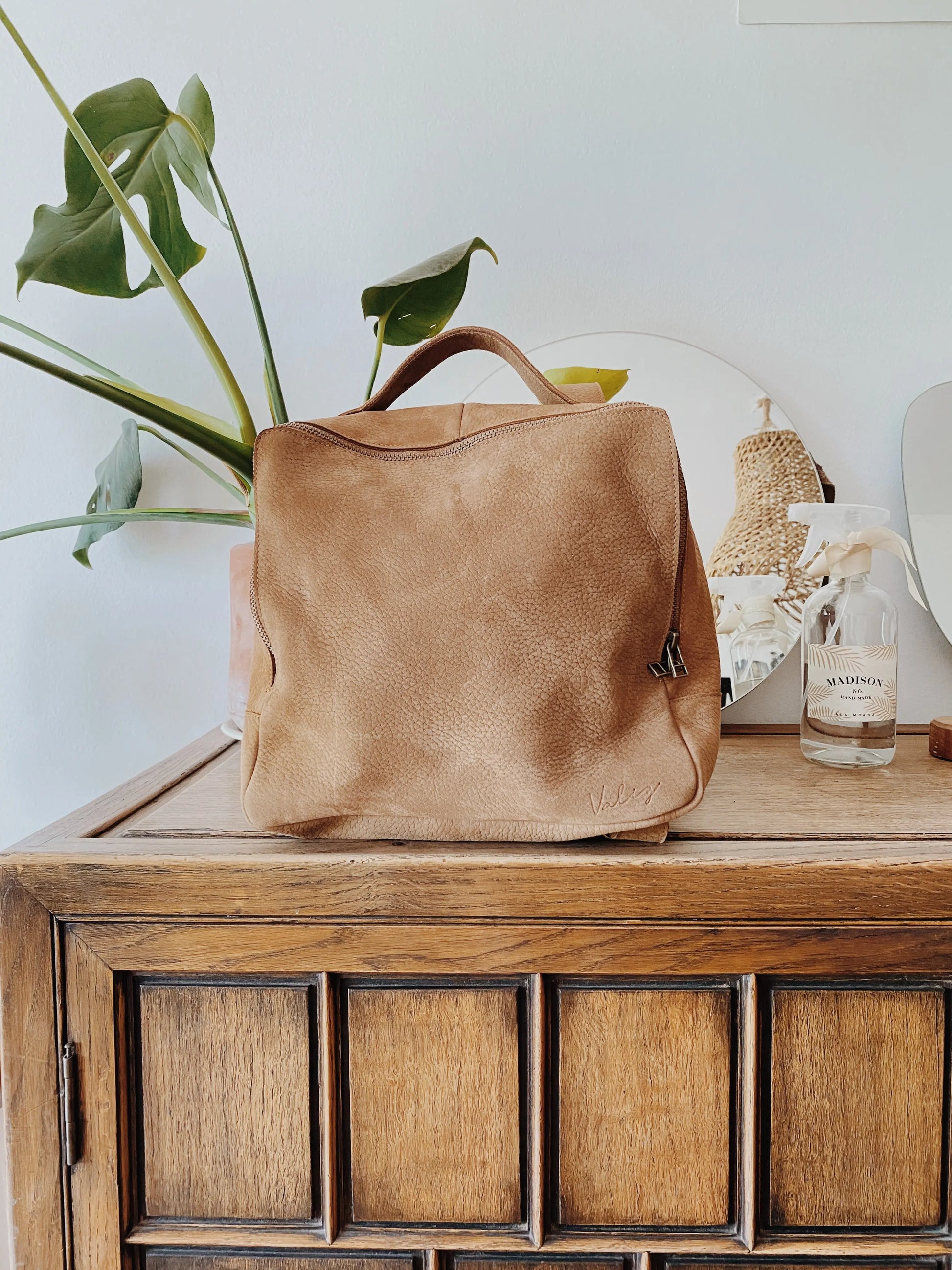 Mochila Chica Camel Valiz