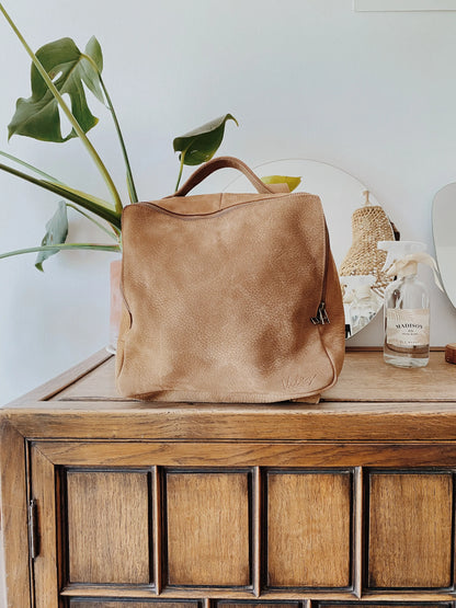 Mochila Chica Camel Valiz